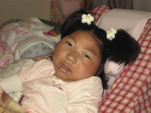 すっかり日焼けした智ちゃん