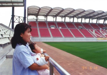 �q in Kashima stadium